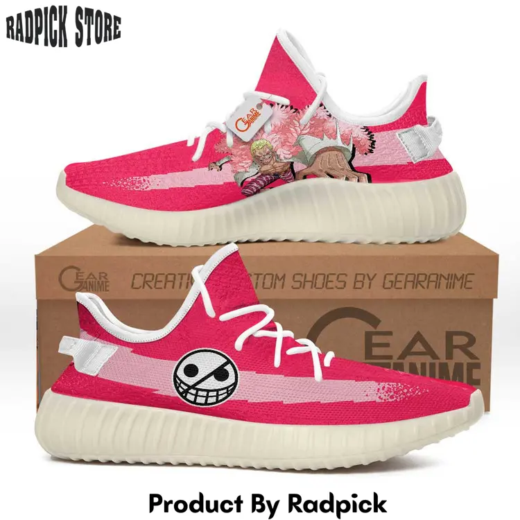 Donquixote doflamingo symbol yeezy shoes anime sneakers  rp393939
